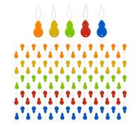 100 piezas de enhebrador de agujas, agujas de coser, enhebrador de pelo, cordón de pelo, enhebrador de plástico, herramienta de costura a mano, enhebrador para enhebrador de agujas DIY simple bordado