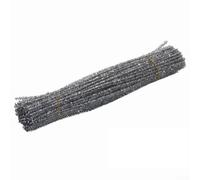 100 piezas de espumillón para manualidades, 30 cm, limpiador de pipas de | Hecho de poliéster para diversas manualidades, selección de colores, ideal para niños y decoraciones festivas