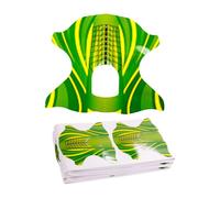 100 piezas de formas de arte de uñas, prácticas y amigables, suministros de arte, soporte de papel flexible para entrenamiento y herramientas de diseño de uñas de salón