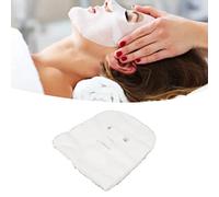 100 Piezas de Gasa Diy Máscara Facial, Máscara de Gasa Gasa Suave Almohadilla Facial Blanca Limpia Cara Máscara de Gasa para el Hogar Salón de Belleza Diy