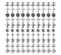 100 Piezas De Joyas De Arte De Uñas Retro, Joyas De Arte De Uñas De Moda Y Personalizadas, Joyería De Arte De Uñas De Estilo Punk, Materiales De Arte De Uñas De Bricolaje.