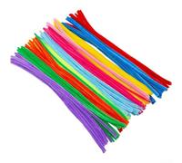 100 piezas de limpiadores de tuberías de 30 cm de largo flexible para | Para flores de bricolaje, decoración, suministros de fiesta, para una fácil manipulación, diseños creativos
