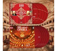 100 piezas de música clásica, barroca, romántica, música para piano y cuerdas - 100 arias y oberturas de ópera: La Traviata, Tosca, La Bohème, Turandot