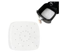 100 piezas de papel de cocina para aire freír - especialmente para Ninja 10,4 L, multicocina, 26 x 26 cm, perforado, antiadherente y resistente a la grasa, accesorio para horno SFA700EU
