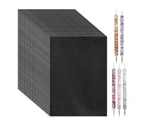 100 Piezas De Papel De Copia Y 5 Piezas De Bolígrafos, Papel De Copia Rectangular, Papel De Transferencia Carbón, Material De Oficina