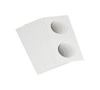 100 piezas de portamonedas de cartÃ³n cuadrados, suministros para monedas, Ã¡lbum de monedas