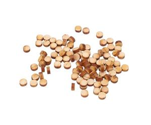 100 piezas de puntos para el diapasón de guitarra en madera de arce, incrustaciones redondas como marcadores de posición del diapasón, marcadores decorativos de puntos para trastes