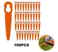 100 piezas de repuesto para cuchillas de corte STIHL Polycut 2-2 ABS para cortacésped.