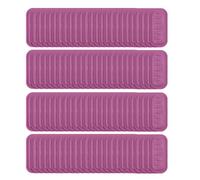 100 piezas de silicona para pegamentos de pestañas, accesorios para estudios de maquillaje y salones de belleza, suministros de pestañas, herramienta de maquillaje portátil