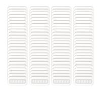 100 piezas de silicona para pegamentos de pestañas, accesorios para estudios de maquillaje y salones de belleza, suministros de pestañas, soporte reutilizable para pegamentos