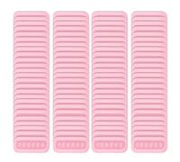 100 piezas de silicona para pegamentos de pestañas, herramienta cosmética, organizada para herramientas de extensión de pestañas y accesorios de maquillaje, soporte para pegamentos de pestañas