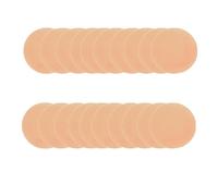 100 piezas de tiritas lavables, pequeñas pegatinas redondas de primeros auxilios para hemostasia, yeso autoadhesivo para heridas, cortes y moretones (22 x 22 mm)