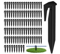 100 Piezas Estacas para Robot Cortacésped, Piquetas de Fijación Tierra, Compatible con Husqvarna Worx Yard Force Bosch