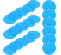 100 Piezas Fichas de Bingo para Contar 19mm de Abs Azul | Monedas de Juego Prácticas, Tacto Cómodo y Uso Conveniente, Accesorio para Sala de Bingo y Mesa