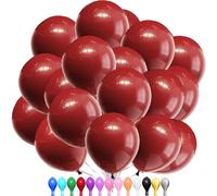 100 Piezas Globos Rojos, 12 Pulgadas de Látex para Decoración de Fiesta, Cumpleaños, Boda, Graduación, Aniversario y Celebración