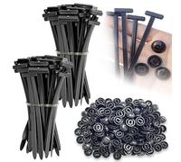 100 Piezas Hebillas Universales de Nailon Bridas,Resistentes UV,Bridas para Cables Para Oficina,Hogar,Exteriores,Resistente allatemperature,Multipurpose Plastic Cable Ties Tool for Car Daily Repair