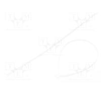 100 piezas HELLERMANNTYTON 111-05219 Brida