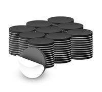 100 Piezas Imanes Adhesivos, 20mm Iman Autoadhesivo, Imán Adhesivo, Manes Adhesivos, Placas Magnéticas Autoadhesivas Imanes Adhesivos Imanes Redondos Adhesivos, para la Escuela y la Oficina