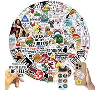 100 Piezas Juego Pegatinas Anime Graffiti, Etiqueta Pegajosa, Pegatina Divertida Adultos, Calcomanías Meme Broma, Pegatina Graffiti, Para Motocicletas Autos Para Patinetas Para Bicicletas