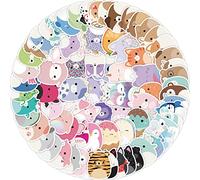 100 Piezas Kawaii Animal Sticker Set, Niños Pegatinas, Laptop Mobile Phone Case Travel Case Casco Skateboard Snowboard Car Bike Impermeable Vinilo Pegatinas