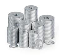 100 Piezas M8 Arandelas Planas, M8x20mmArandelas de Acero Inoxidable 304, Grandes Arandelas de Bloqueo, Juego de Anillo Plano para Tornillos Pernos Sujetadores Fontanería