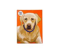 100 Piezas Naranja de Doble Cara Labrador Perro Rompecabezas & Cartel | Mascotas ilustradas, Animales | para niños, Adultos, Amante de los Perros, Regalo de cumpleaños