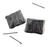 100 piezas negras de una palabra clip de moda múltiple metal funcional una palabra flequillo para mujeres hombres