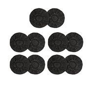 100 piezas negro micrófono pop filtro higiene Mike espuma cubierta eliminación de olores desechables Mike esponja kits