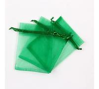 100 Piezas Organza Bolsas de Regalo, Bolsas de Organza de Regalo con Cordón para Día de la Madre Boda Fiestas Infantiles Regalo Fiesta Joyas Golosinas Jabón Lavanda Manualidades-12-15x20cm(6x8in)