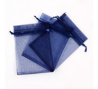 100 Piezas Organza Bolsas de Regalo, Bolsas de Organza de Regalo con Cordón para Día de la Madre Boda Fiestas Infantiles Regalo Fiesta Joyas Golosinas Jabón Lavanda Manualidades-9-15x20cm(6x8in)