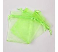 100 Piezas Organza Bolsas de Regalo, Bolsas de Organza de Regalo con Cordón para Día de la Madre Boda Fiestas Infantiles Regalo Fiesta Joyas Golosinas Jabón Lavanda Manualidades-14-15x20cm(6x8in)
