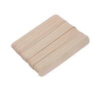 100 Piezas Palos de Madera para Depresores de Lengua Seguros para Exámenes Médicos y Manualidades para Uso Pediátrico