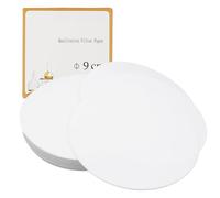 100 Piezas Papel de filtro cualitativo,Papel De Filtro De Flujo Medio,Laboratorio Filtración Papel Filtro,Círculos de Papel de Filtro Cualitativo,para Laboratorio(9cm)