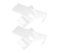 Ｚｉａｌｏｆｉ 100 Piezas Papel para Teñir Cabello Reutilizable Hoja Separadora de Coloración Folio Profesional para Mechas Material PVC Adecuado para, 11x35cm