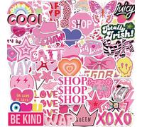 100 Piezas Pegatinas Aesthetic Scrapbooking, Divertidas Pegatinas Stickers para Calendario, Libro de Fotos, Diario, Portatil, Maletas, Skateboard, Bicicleta Patinete, Funda de Teléfono