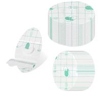 100 piezas pegatinas para orejas, pegatinas para orejas bebés, tapones para orejas niños para piscina, protectores de orejas transparentes y ultrafinos para nadar, ducharse y hacer surf