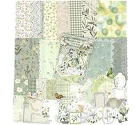 100 Piezas Pegatinas Scrapbooking, Pegatinas Flores y Mariposas, Stickers de Flores, Pegatina Mariposa, Pegatina de Flores Sticker Mariposas para Álbumes de Recortes, Manualidades, Cuadernos (C)