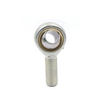 100 piezas POS6 POSL6 M6 x 1 mm agujero 6 mm metric fish eye male left female right hand Rod Ends bearing thread ball joint (POS6 derecha)
