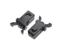 100 piezas PR-001, cerradura de puerta pequeña negra for decodificador de aire acondicionado MS, cubierta de puerta Controls Switches