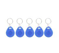 100 Piezas RFID Key Fob Identificación de Proximidad Tarjeta IC Token Tag Teclado Tarjeta Llaveros Tarjeta de Proximidad RFID Control de Puerta Control de Acceso Sistemas(tarjeta de identificación)
