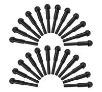 100 Piezas Silenciador de Tijera Cabello de Goma Negro | Reductor de Ruido y Tirones, Accesorio Versátil para Estilistas, Uso Profesional en Tareas de Peluquería