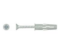 100 piezas Taco de expansión universal UNO Ø10 con tornillo UNO-10+650