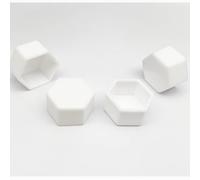 100 piezas tapa de tuerca hexagonal tapa plana pernos tapas protectoras M5 M6 M8 M10 M12 M16 tuerca muebles tornillos pernos accesorios Kit-M8x13 50 piezas, blanco