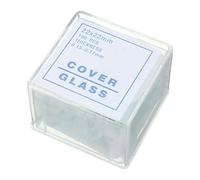 100 Piezas Transparentes Portaobjetos Cubreobjetos Cubreobjetos 22X22Mm para Microscopio