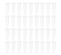 100 Piezas Tubo de Centrífuga de Laboratorio 1,5ml PP Tapa | Recogida de Muestras, Determinaciones de Plasma, Formato Profesional