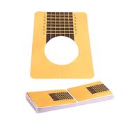 100 piezas uñas formando papeles práctico pegamento manicura entrenamiento suministros uñas elegante creación artística en cualquier ocasión formas de uñas amigables