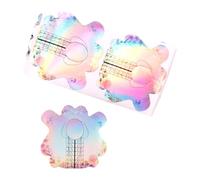 100 piezas uñas formando papeles práctico pegamento manicura entrenamiento suministros uñas elegante creación artística en cualquier ocasión formas de uñas amigables