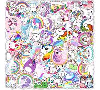 100 Piezas Unicornio Pegatinas de Vinilo para Ordenador PortáTil para Patineta, Motocicleta, Bicicleta, TeléFono, Ordenador, CalcomaníA para Equipaje, DIY Parches de Graffiti
