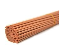 100 Piezas Varillas difusoras de Fibra, Varillas difusoras de Aceite Esencial de habitación para Fragancia de Aroma (Marrón Claro, 20cm*3mm)