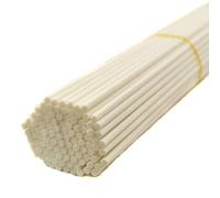 100 Piezas Varillas difusoras de Fibra, Varillas difusoras de Aceite Esencial de habitación para Fragancia de Aroma (20cm*3mm, Blanco)